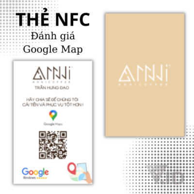 Thẻ Review Google Maps Công nghệ NFC và QR thông minh