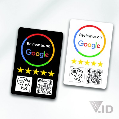 Thẻ Review Google Maps Công nghệ NFC và QR thông minh
