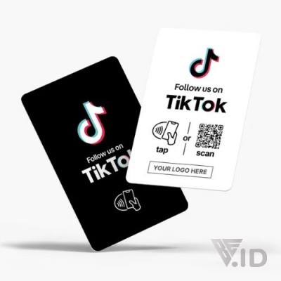 Thẻ NFC Review TikTok - Tăng lượt người theo dõi (Tăng Follow TikTok thật)