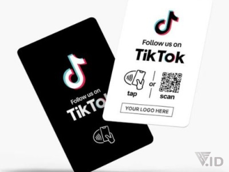 Thẻ NFC Review TikTok - Tăng lượt người theo dõi (Tăng Follow TikTok thật)