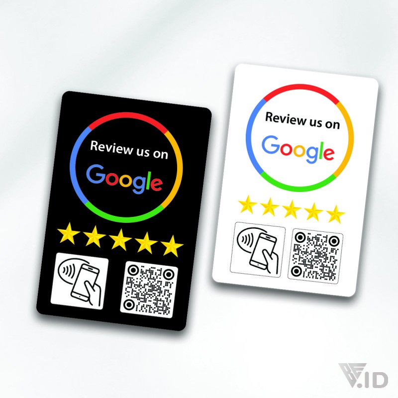 Thẻ Review Google Maps Công nghệ NFC và QR thông minh