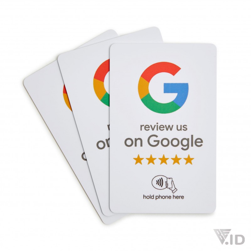 Thẻ Review Google Maps Công nghệ NFC và QR thông minh